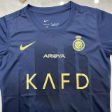 23-24 AL-Nassr Away Women Soccer Jersey (女)