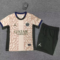 23-24 PSG Fourth Kids Soccer Jersey