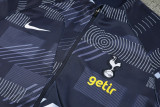 23-24 TOT Dark Blue Jacket Tracksuit (印花）