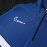 2023 NK Royal blue Half Pull Tracksuit (半拉链) #NB03 宝蓝