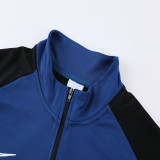2023 NK Royal blue Half Pull Tracksuit (半拉链) #NB03 宝蓝