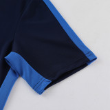 2023 NK ND02 Blue Short-sleeved Trouser Suit