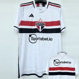 23-24 Sao Paulo Home 1:1 Fans Soccer Jersey