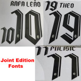 23-24 ACM Cream Color Joint Edition Kids Soccer Jersey