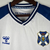 23-24 CD Tenerife Home Fans Soccer Jersey