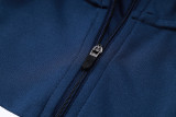 2023 AD Royal Blue Half Pull Tracksuit #2337 (半拉链)