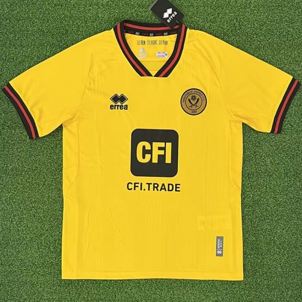 23-24 Sheffield United Away Fans Soccer Jersey