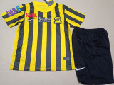 22-23 Ittihad Club Home Kids Soccer Jersey