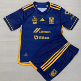 23-24 Tigres UANL Away Kids Soccer Jersey