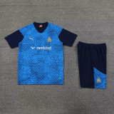23-24 Marseille Blue Training Short Suit