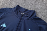 2023 Argentina Royal Blue Kids Half Pull Tracksuit (童装) (半拉链)