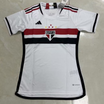 23-24 Sao Paulo Home Women Soccer Jersey (女)