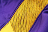 23-24 NBA LAKERS Purple Full Zip hoodie Tracksuit