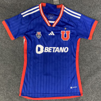 23-24 Universidad De Chile Home Women Soccer Jersey (女)