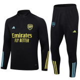 23-24 ARS Black Half Pull Tracksuit (半拉链)