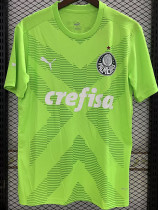 23-24 Palmeiras Fluorescent Green GoalKeeper Soccer Jersey