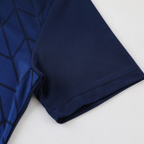 2023 AD05 Light Blue Short-sleeved Trouser Suit