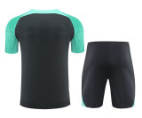 23-24 BAR Green-Black Training Short Suit