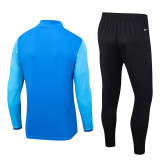 2023 AD Blue Half Pull Tracksuit Lh #2329 (半拉链)