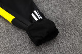 23-24 JUV Black Hoodie Jacket Tracksuit #F497