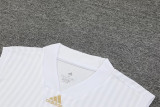 23-24 JUV Casual Classic White Tank top and shorts suit