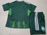 23-24 Saudi Arabia Home Kids Soccer Jersey