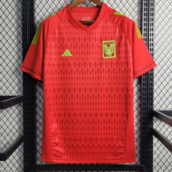 23-24 Tigres UANL Red GoalKeeper Soccer Jersey