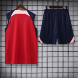 23-24 ATM Red Tank top and shorts suit