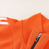 23-24 AD Orange Grey Jacket Tracksuit #AJ13