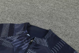 23-24 TOT Dark Blue Jacket Tracksuit (印花）