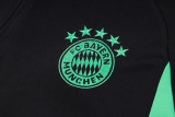 23-24 Bayern Black Kids Half Pull Tracksuit #E707(童装) (半拉链)