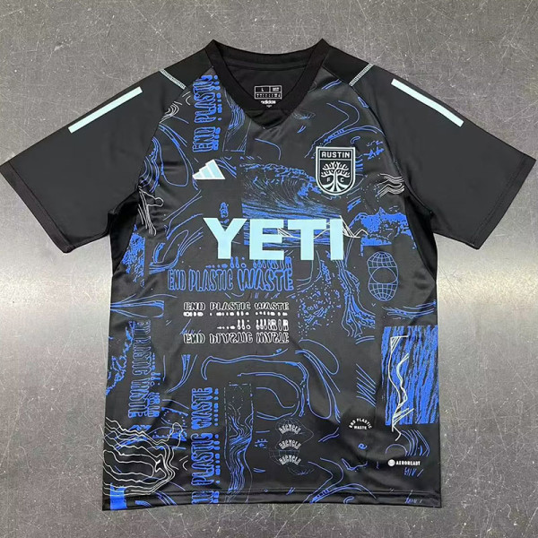 23-24 AUstin Black Special Edition Fans Soccer Jersey