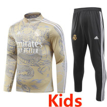 23-24 RMA  Yellow Kids Half Pull Special Edition (童装)(半拉链)