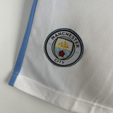 23-24 Man City Home Shorts Pants