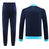 23-24 Marseille Dark Blue Jacket Tracksuit #02