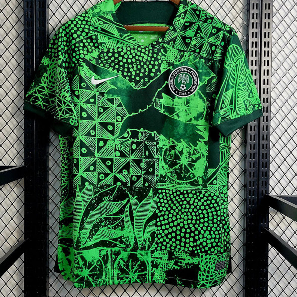 22-23 Nigeria Home Fans Soccer Jersey