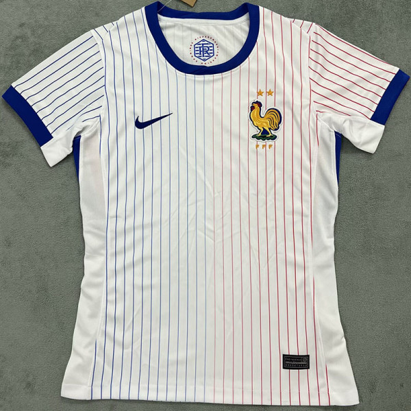 24-25 France Away Women Soccer Jersey (女)