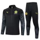 23-24 Dortmund Black Jacket Tracksuit #A695