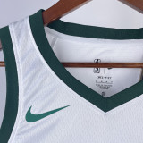 22-23 BUCKS MIOOLETON #22 Home White Top Quality Hot Pressing NBA Jersey(V领)
