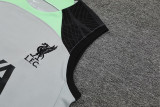 23-24 LIV Grey Tank top and shorts suit (绿边）