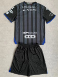 23-24 Queretaro Away Kids Soccer Jersey