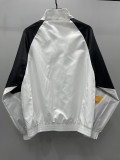 23-24 JUV White Black Windbreaker