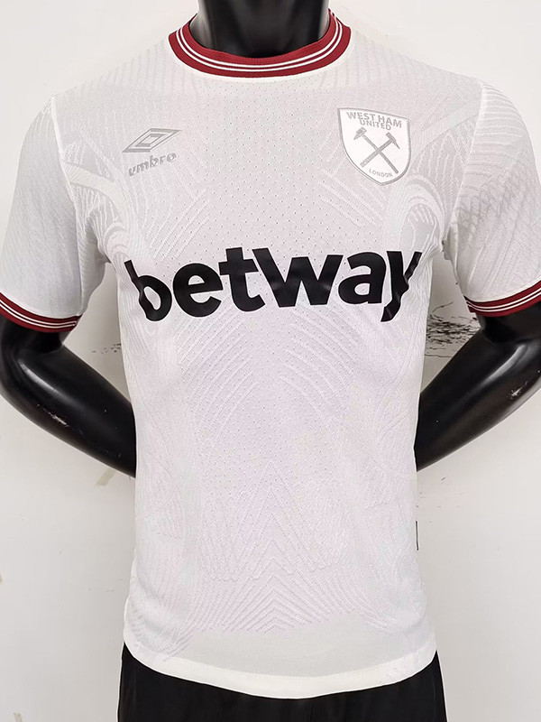 23-24 West Ham Away Player Version Soccer Jersey