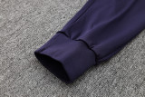 23-24 PSG Dark Purple Hoodie Jacket Tracksuit #F540