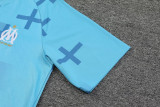 23-24 Marseille Lake Blue Training Short Suit