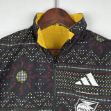 23-24 Jamaica Yellow & Black Double Sided Windbreaker (双面风衣)