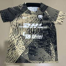 23-24 Club America Yellow Black Training shirts