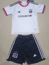 23-24 Colo-Colo Home Kids Soccer Jersey