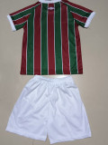 23-24 Fluminense Home Kids Soccer Jersey