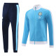 23-24 Man City Sky Blue Jacket Tracksuit #02
